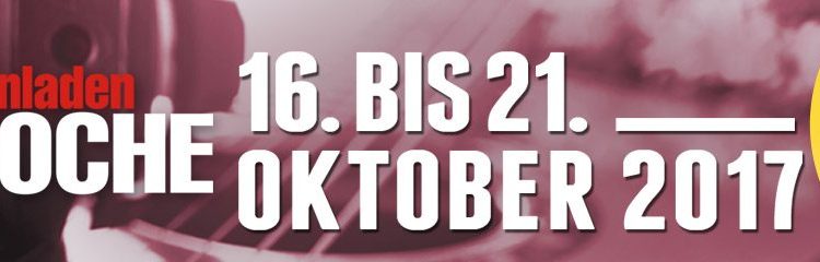 Plattenladenwoche 2017 – 16.-21. Oktober Plattenladenwoche 2017 – 16.-21. Oktober